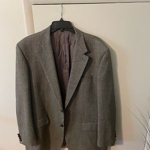 Lauren by Ralph Lauren mens wool houndstooth sport coat